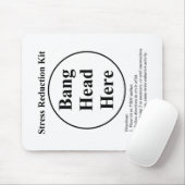 ストレスレリーフ、浮き彫り マウスパッド (マウス)