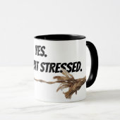 ストレスロープ及び引用文 マグカップ (正面右)