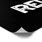 ストレス削減の武器アーティストPun Dark BG ポスター (角)