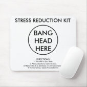 ストレス減少のキット マウスパッド (マウス)