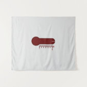 ストレス温度計タペストリー タペストリー (正面(横))