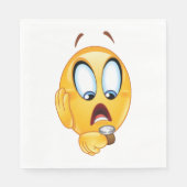 ストレス絵文字ナプキンス スタンダードランチョンナプキン (正面)