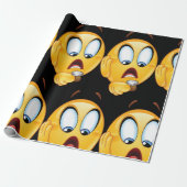 ストレス絵文字ラッピング紙 ラッピングペーパー (アンロールド)