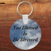 ストレス賛美が溜まらない キーホルダー (正面)