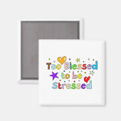 ストレス賛美が溜まらない マグネット (正面/裏面)