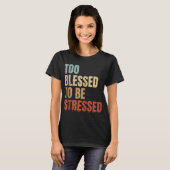 ストレス賛美が溜まらない Tシャツ (正面フル)