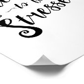 ストレス賛美を感じ過ぎるキリスト教のタイポグラフィ ポスター (角)