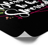 ストレス賛美を感じ過ぎるストレス認識度月 ポスター (角)