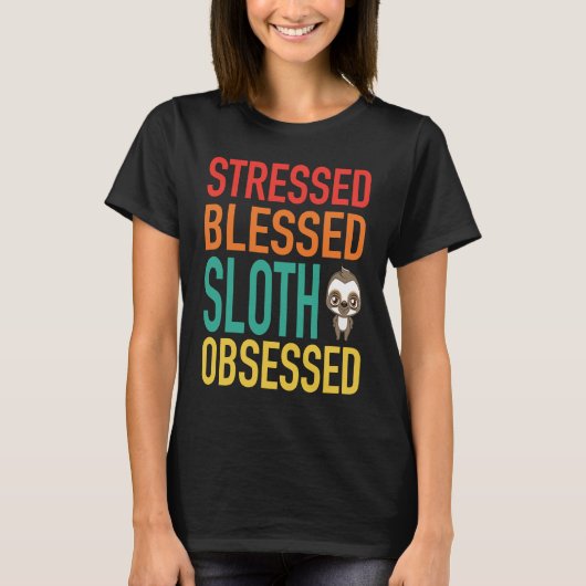 ストレス賛美スト取り付け Tシャツ (正面)