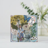 ストレス賛美トなしフラットグリーティングカード (スタンド正面)