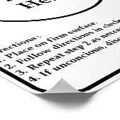 ストレス還元 ポスター (角)