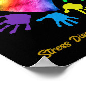 ストレス障害認識度ハンズストレス障害 ポスター (角)