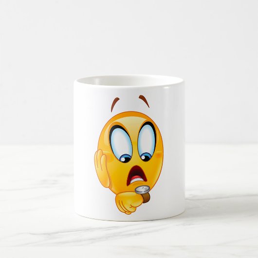 ストレス顔絵文字 マグカップ
