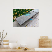 ストレス食べ物のキャンパス ポスター (キッチン)