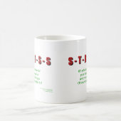 ストレス コーヒーマグカップ (中央)