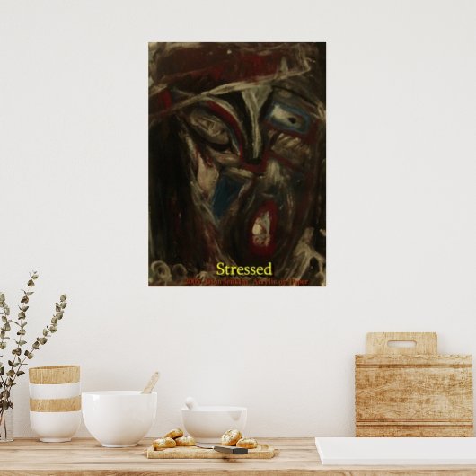 ストレス ポスター (キッチン)