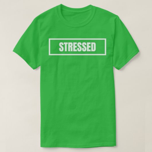 ストレス Tシャツ (デザイン正面)