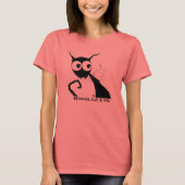 ストレッシー・キャット&ミー Tシャツ (正面)