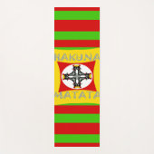 ストレッチおもしろいスタイルハクナマタタ ヨガマット (正面)