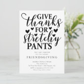ストレッチおもしろいパンツのフレンドリー 招待状 (スタンド正面)