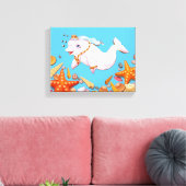 ストレッチされたキャンバス印刷の宝物の海 キャンバスプリント (インサイチュ (リビング))