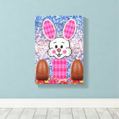 ストレッチされたキャンバス印刷イースターデー キャンバスプリント (インサイチュ (ウッドフロア))