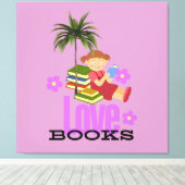 ストレッチされたキャンバス印刷ラブブック キャンバスプリント (インサイチュ (ウッドフロア))