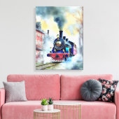 ストレッチされたキャンバス印刷 キャンバスプリント (インサイチュ (リビング))