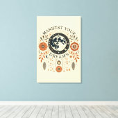 ストレッチされたキャンバス印刷 – 夢を見る キャンバスプリント (インサイチュ (ウッドフロア))