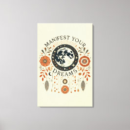 ストレッチされたキャンバス印刷 – 夢を見る キャンバスプリント