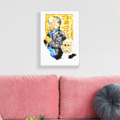 ストレッチされたキャンバス印刷：退職を楽しむ キャンバスプリント (インサイチュ (リビング))