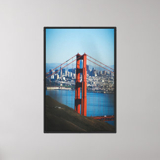 ストレッチされたキャンバス印刷 – San Francisco City キャンバスプリント