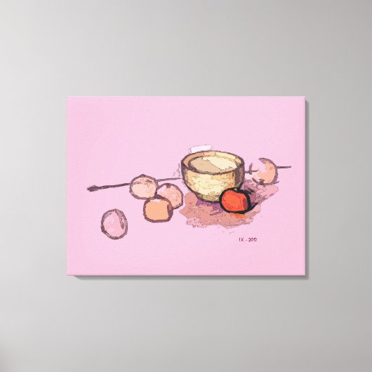 ストレッチされたキャンバス印刷'STL #1' キャンバスプリント (正面)