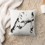 ストレッチの芸術 クッション (ブランケット)