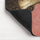 ストレッチキャットオンソファ – by Theophile Steinlen マウスパッド (コーナー)