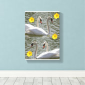 ストレッチキャンバスプリントマザーズデイスワン キャンバスプリント (インサイチュ (ウッドフロア))