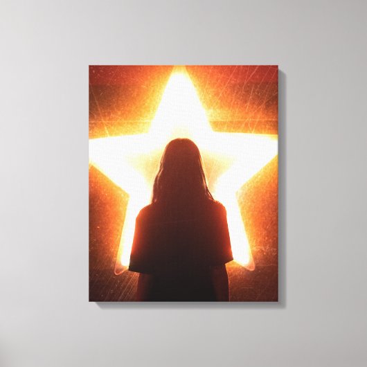 ストレッチキャンバスプリント伝統的- Sindiデザイン キャンバスプリント (正面)