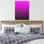 ストレッチキャンバス印刷パープルブラックRV キャンバスプリント (インサイチュ (寝室))