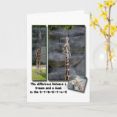 ストレッチグリーティングカード カード (黄色い花)