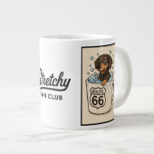 ストレッチファンクラブ – ラージマグ ジャンボコーヒーマグカップ (正面右)