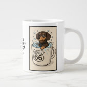 ストレッチファンクラブ – ラージマグ ジャンボコーヒーマグカップ (右)