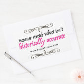 ストレッチベルベットが正確でない – ステッカー (封筒)