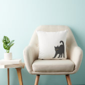 ストレッチ猫装飾用クッション クッション (椅子)