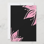 ストレッチ誕生日招待状カード (裏面)