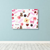 ストレッチ キャンバスプリント (インサイチュ (ウッドフロア))