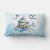 ストレッチ キャンバス プリント ランバークッション (正面)