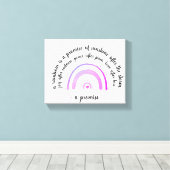 ストレッチ キャンバス プリント - 約束 (インサイチュ (ウッドフロア))