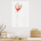 ストレッチ ポスター (キッチン)