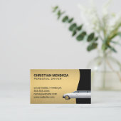 ストレッチLimo | ドライバサービス 名刺 (スタンド正面)