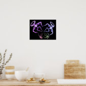 ストレッチX線スケルトンファミリ1 ポスター (キッチン)